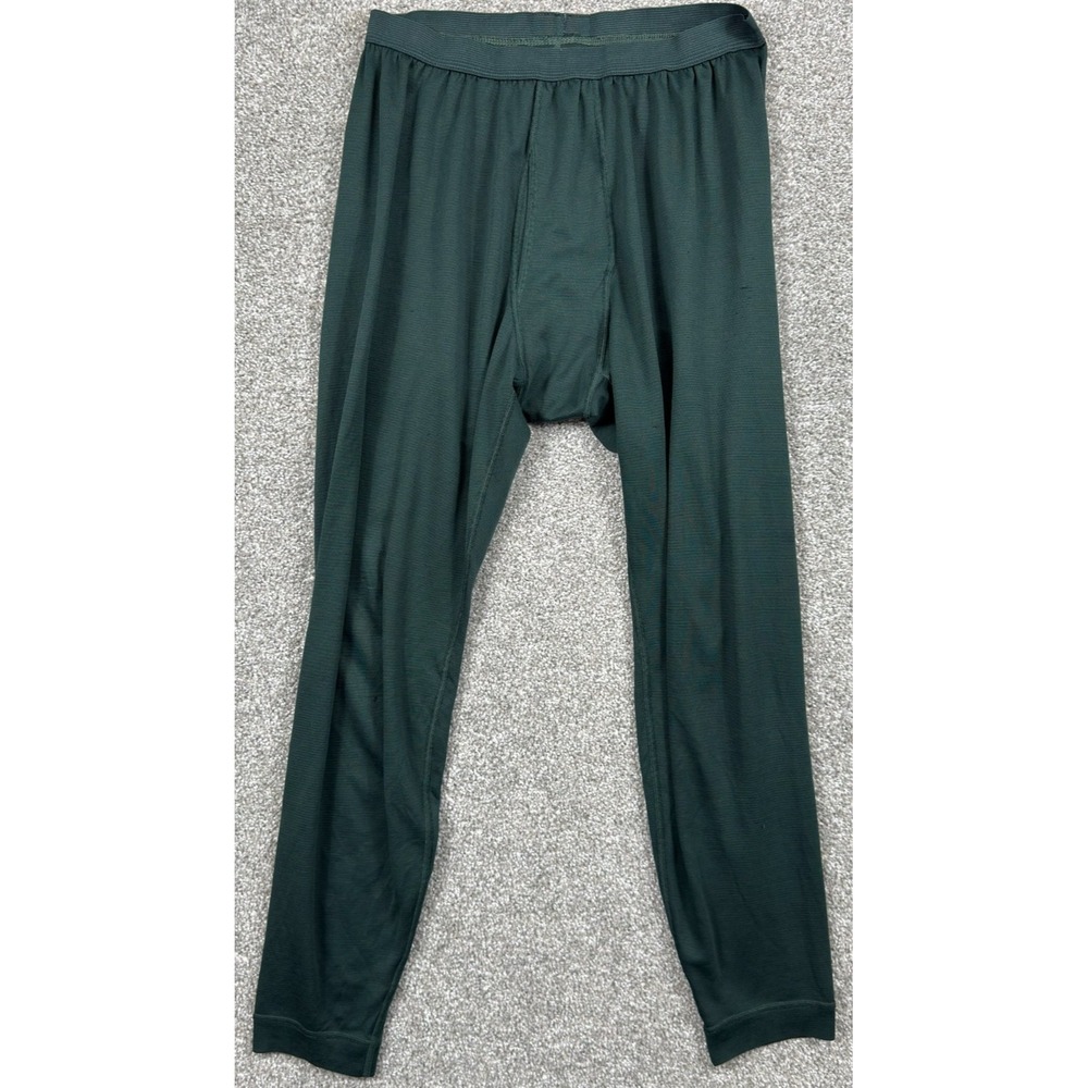 Vintage Patagonia Capilene Midweight Bottoms Mens XL Green USA 44292 Base Layer